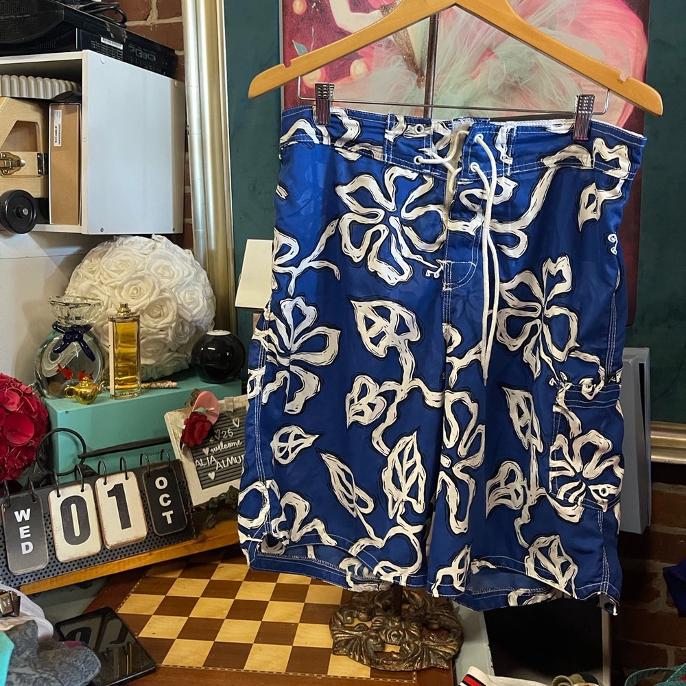 Vintage Rusty Swim Trunks Board